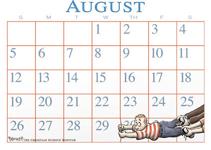 Clay Bennett – Vacation end