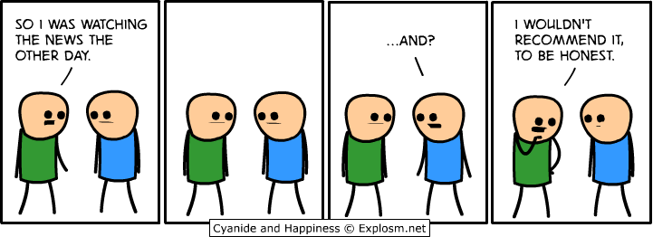 Cyanide & Happiness - The News